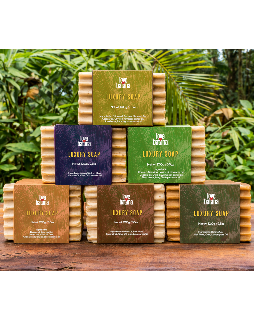 LUXURY SOAP - Bundle of 6
